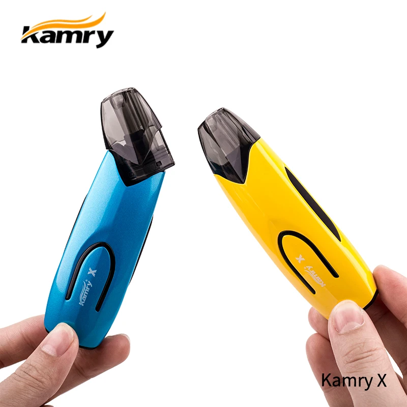 

Newest Original Kamry X Electronic Cigarette kit with 650mAh battery 2ml capacity for tobacco Mod Kit Vape Pen vaporizer E Cig