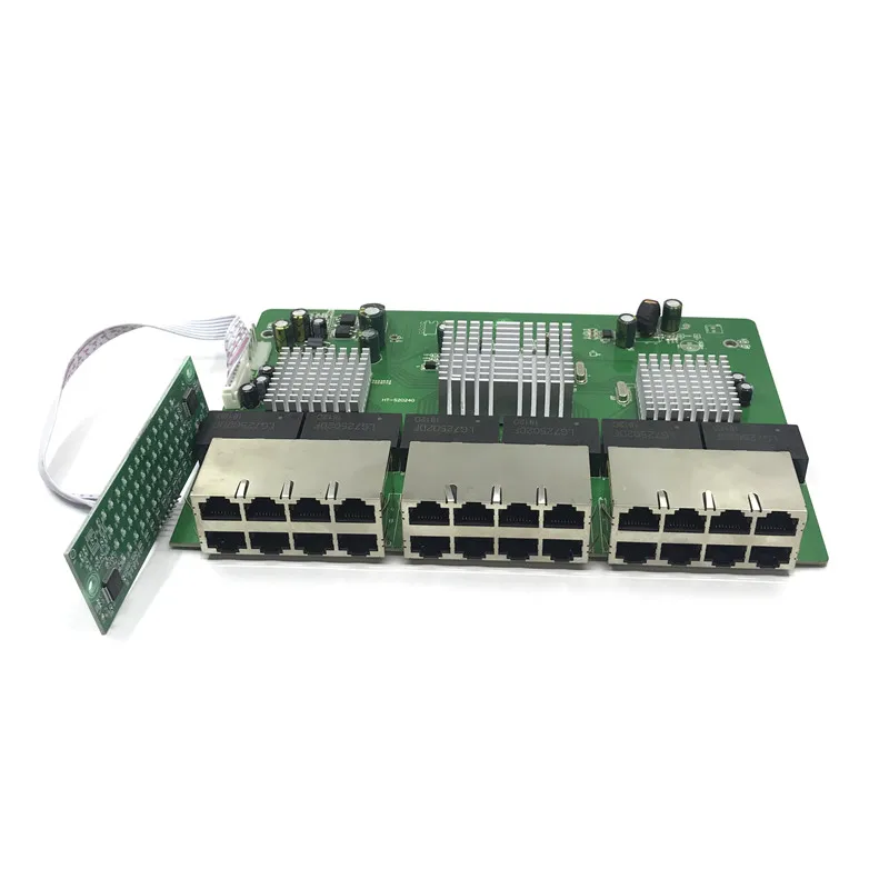 Новая модель модуля коммутатора OEM на 24 порта Gigabit настольный коммутатор Ethernet RJ45