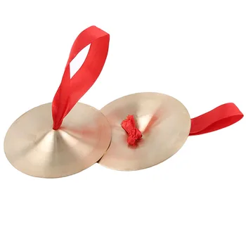 

2018 1Pair Metal Copper Cymbals Dancing Accessories Infant Children Kids Early Eduacation Toy Musical Instrument Birthday Gifts