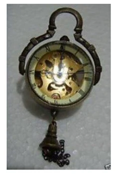 

Tibet mysterious brass mechanical pocket watch CLOCK 100% free shipping