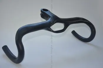 

Cinelli Ram 2 Carbon Fiber Road Bicycle Handlebar With Stem integrative Speedometer Stents Bike Stopwatch Computer Holder 28.6mm