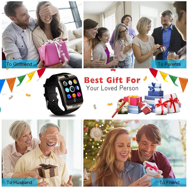 q18 smartwatch watch reloj inteligente relogio Tracker Monitor Blood watches montre smart kids akilli saatler relogios android (10)