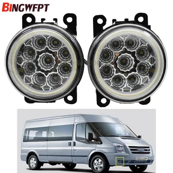 

2x High Brightness LED Fog Light + Angel Eye Car Styling Fog lamp For FORD TRANSIT Platform Chassis 2006-2015