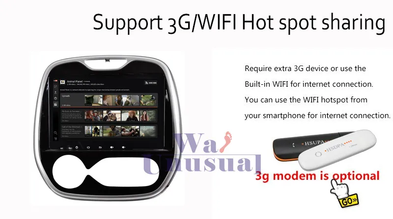 Perfect WANUSUAL 9" Quad Core 16G Android 6.0  GPS Navigation for  Duster 2014 2015 2016 2017 Auto With BT Wifi Mirror Link Maps 16