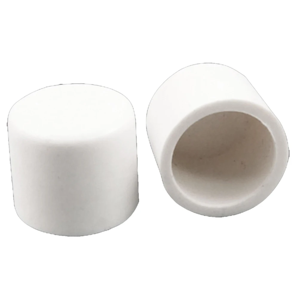 5 Pcs 20mm Water Pipe Fittings PVC Slip End Caps Covers Whitein Pipe