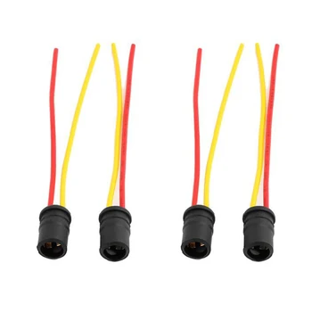 

New Motorcycle T10 Light Bulb Socket 10 Pcs