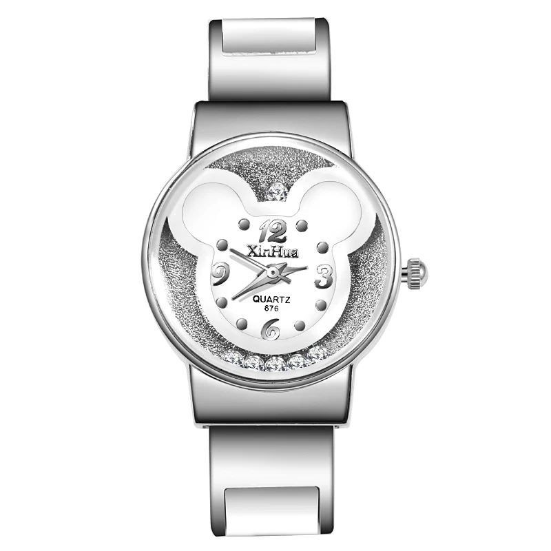 Reloj mujer модные женские часы Xinhua женские роскошные нарядные часы браслет Наручные часы из нержавеющей стали часы relogio feminino