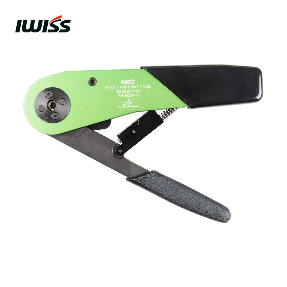 IWISS тяжелых Соединительный обжимной инструмент W7 M22520/7 01 с 86 37 Регулируемая
