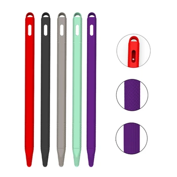 

Fashion Soft Silicone Protective Cover Case Shell for Apple Pencil iPencil 2th Generation Stylus Pen Accessories