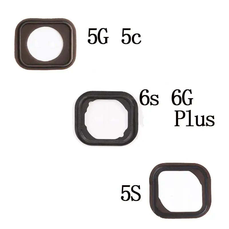 2 шт./лот, для iPhone 5 5G 5C 6 6S Plus, Новая домашняя кнопка, удерживающая прокладку, резиновая прокладка