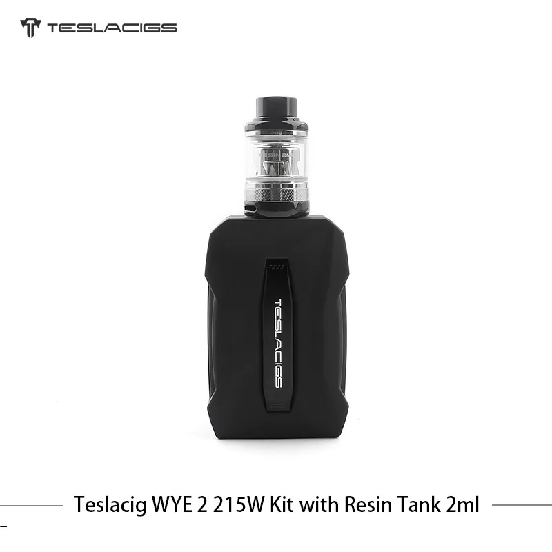 Оригинальная электронная сигарета Teslacigs WYE II 215 Вт TC Комплект двойной батарейный