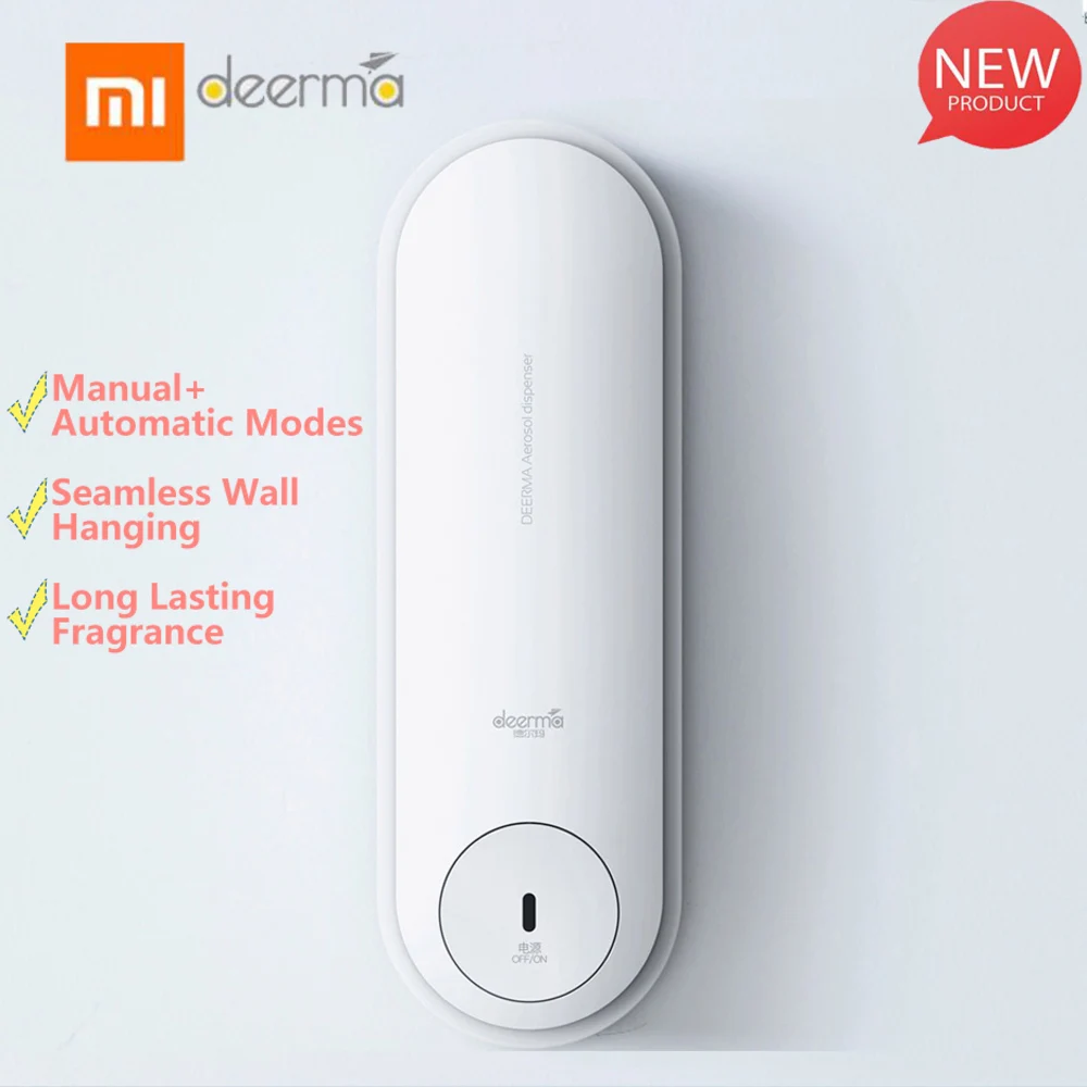 Xiaomi mijia home Deerma Dempx830 тип слайда бесшовный настенный автоматический ручной аэрозоль диспенсер от Xiaomi Youpin