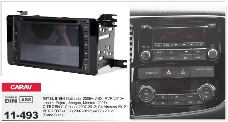 

Navirider Android 8.0 radio tape recorder octa Core 4GB RAM 32GB rom (frame+DVD series) fit for Mitsubishi outlander 2006+ ASX