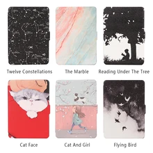 12 стилей кожаный Авто Пробуждение/Сон Смарт-Чехол Защитная оболочка " дюймов электронные книги ридер кожаный чехол для Amazon Kindle Paperwhite1/2/3