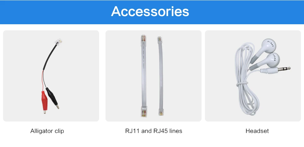 Синий Noyafa NF-388 для UTP STP RJ45 RJ11 тестер для телефонного кабеля Диагностика трассировщик тона комплект LAN сетевой тестер кабеля