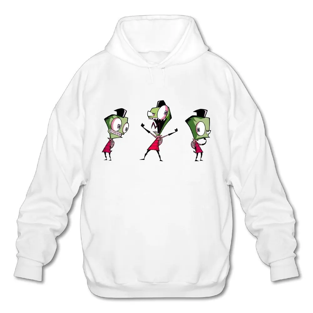 2017 мужская Invasor Invader Zim Толстовки Высокое Качество Новинка DIY Кофты С