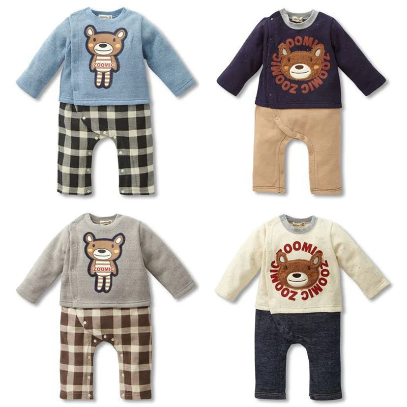 

Infant Brand Kids Autumn Winter Baby Suit Fashion Style Baby Boy Clothing Set Baby Girl Clothes T-shirt Pants Jumpsuit Sets