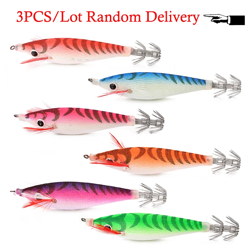 Vissen YO-ZURI squid jig fishing bait shrimp yo-zuri shrimp 3pcs/lot Isca Artificial Fishing Lures Octopus Wood Shrimp 7cm Vissen YO-ZURI squid jig fishing bait shrimp yo-zuri shrimp 3pcs/lot Isca Artificial Fishing Lures Octopus Wood Shrimp 7cm