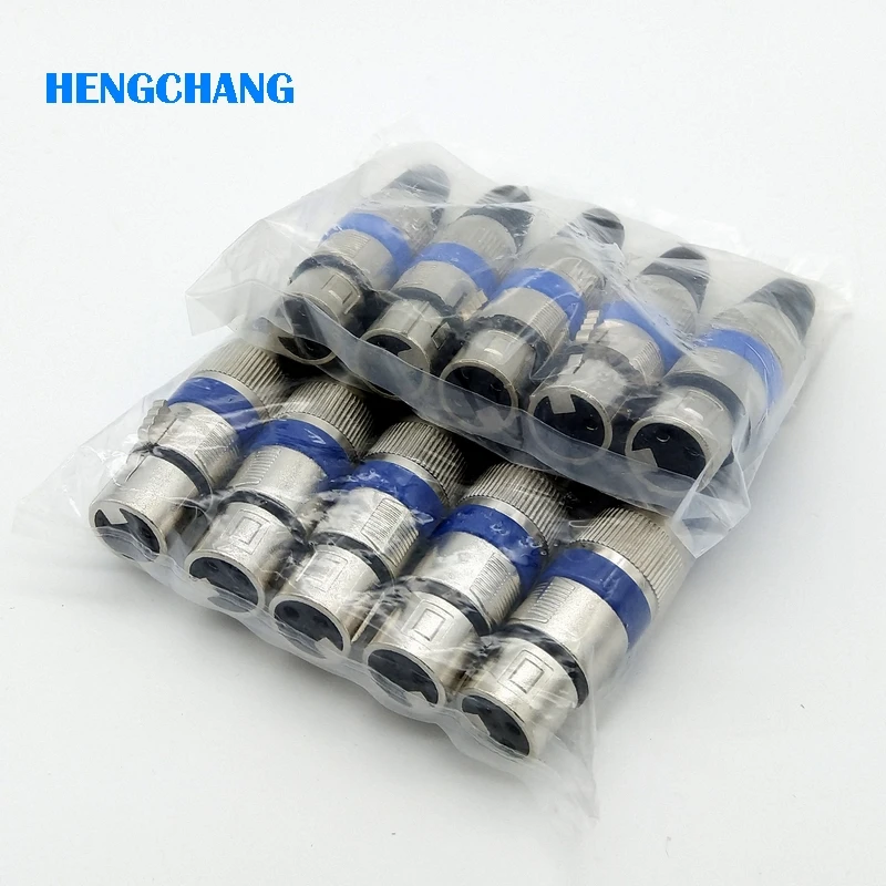 

Free shipping 10pcs 3Pin XLR connector Female connector Microphone connector MIC Adapter