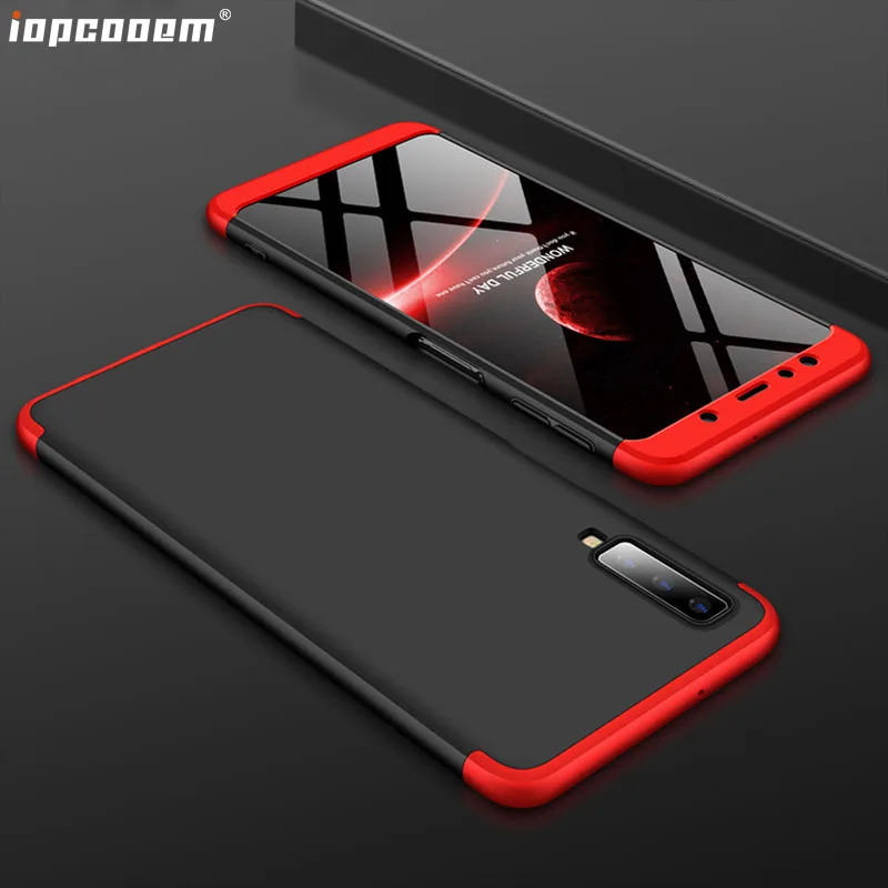 

For Samsung Galaxy A7 2018 Case 360 Full Protection + Ultra Thin Protective Phone Cover For Samsung A750 SM-A750F A750F Coque