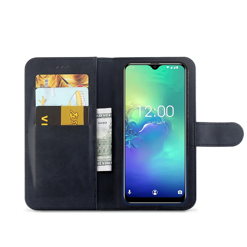 Ocolor для Oukitel C15 Pro PU кожаный чехол с кармашком для карт чехол для смартфона защитный для Oukitel C15 Pro Чехол для телефона