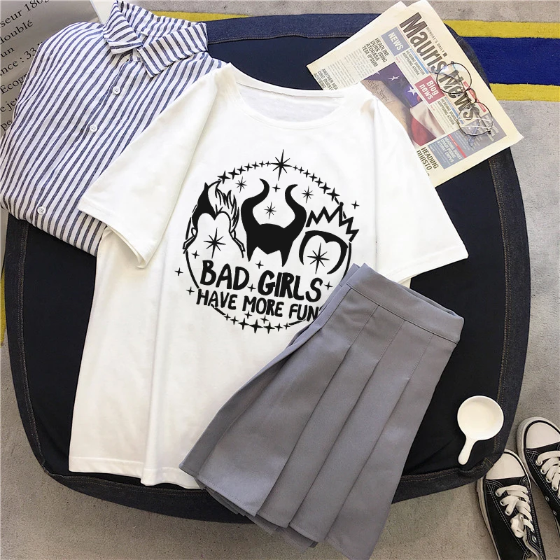 بارد قميص سيئة الفتيات أكثر متعة النساء المتناثرة تي شيرت مضحك الأوغاد Malificent الشر الملكة أورسولا مطابقة فرقة الأهداف تيز بارد قميص سيئة الفتيات أكثر متعة النساء المتناثرة تي شيرت مضحك الأوغاد Malificent الشر الملكة أورسولا مطابقة فرقة الأهداف تيز