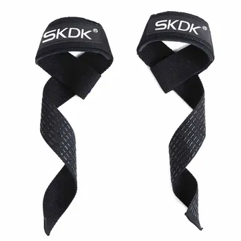 

2Pcs Weightlifting Wrist Straps Strength Training Adjustable Non-slip Gym Fitness Lifting Strap Wrist Support Sports Grip Band