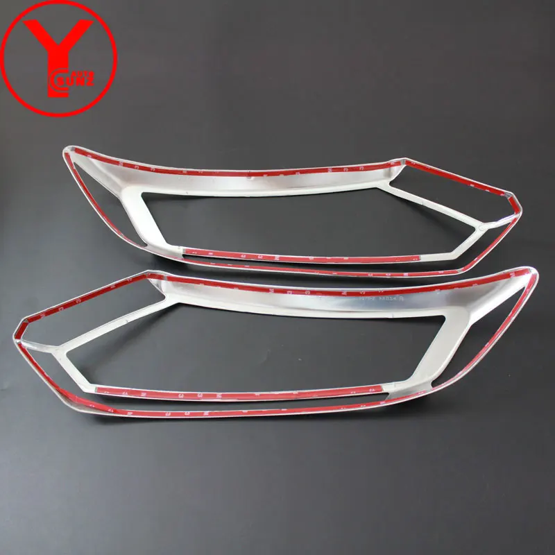YCSUNZ хромированная крышка фары для nissan x trail t32 2014 2015 2016 2017 rogue Запчасти аксессуары