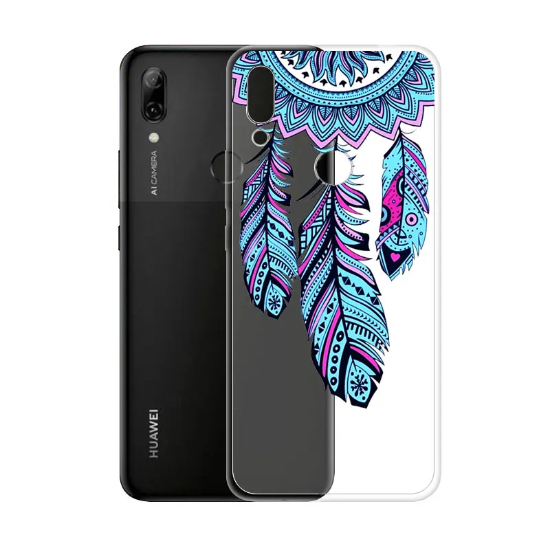 Чехол для Huawei P Smart Z 2019 мягкий прозрачный силиконовый чехол из ТПУ 6 59 дюйма чехлы