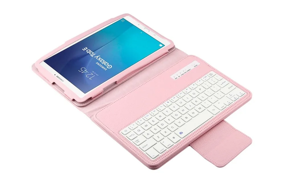 

Ultrathin Smart PU Leather Case Stand Cover+Detachable Bluetooth Keyboard For Samsung Galaxy Tab E 9.6 T560 T561 Case+gifts