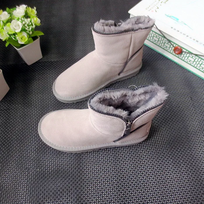 Careaymade/женские низкие ботинки; Новинка года; зимние ботинки на толстой подошве; зимние ботинки из кашемира и хлопка; 5 цветов