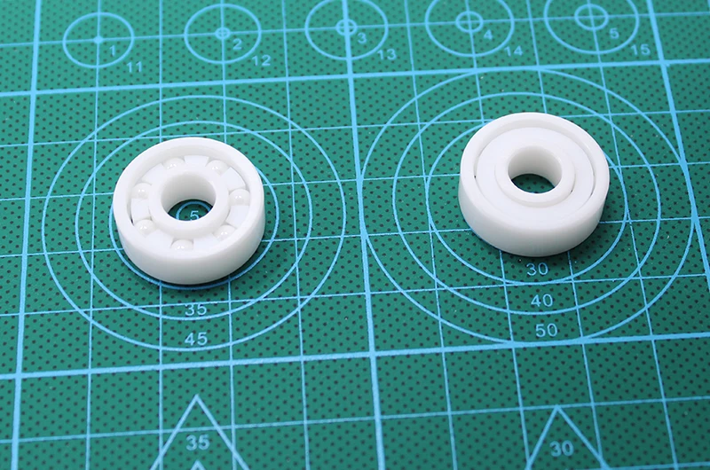 Padrão Toda A Zircônia, ABEC-9, ZrO2 Material, 15267CE, 15x26x7mm, 1Pc
