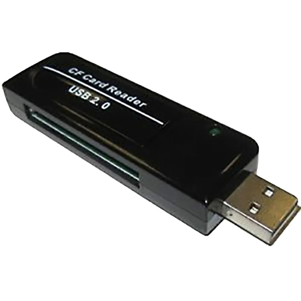 Качественный высокоскоростной USB 2,0 CF кард-ридер компактный флэш-кард-ридер адаптер для Micro SD SDHC TF M2 MMC