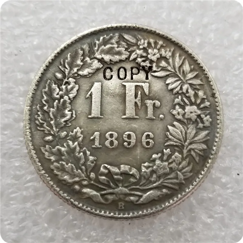 

1896-B Switzerland 1 Francs COIN COPY commemorative coins-replica coins medal coins collectibles