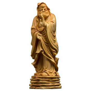 

Cloak dharma wood carving home accessories living room car handicrafts figures Buddha ornaments