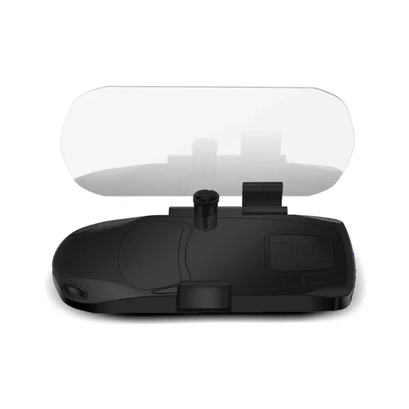 Drop ship Car HUD Wireless Charger HUD Head Up Display Holder Mobile Phone GPS Navigation Car Speed Projector Car Charging Stand