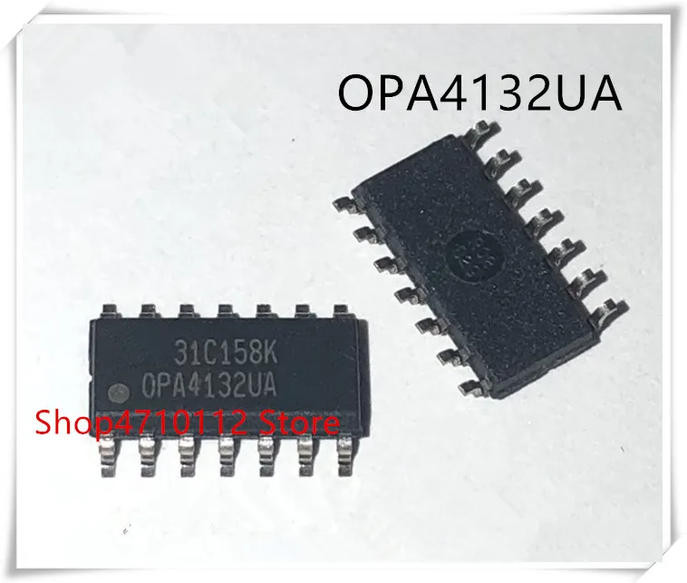 NEW 10PCS LOT OPA4132UA OPA4132 SOP 14 IC