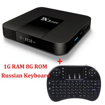JRGK TX3 Mini Android 7.1 TV BOX 2GB 16GB Amlogic S905W Quad Core Smart TV Set Box H.265 4K HDMI 2.4GHz WiFi Media Player
JRGK TX3 Mini Android 7.1 TV BOX 2GB 16GB Amlogic S905W Quad Core Smart TV Set Box H.265 4K HDMI 2.4GHz WiFi Media Player