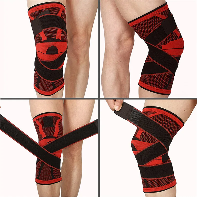 Bike Bicycle Cycling Sports Knee Support Breathable Sleeve Compression