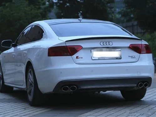 Спойлер для багажника крылышко Audi A5 ABS Sportback 4 двери 2009 2016 неокрашенный и
