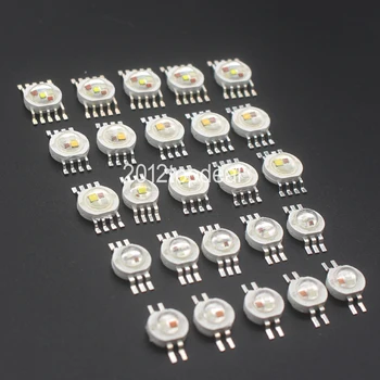 

1pcs RGBW (RGB+W+Y+UV) 6W,9W,12W,15W,21W LED Lamp Emitter Diodes For Stage Lighting High Power LED 45mil Epistar LED Chip