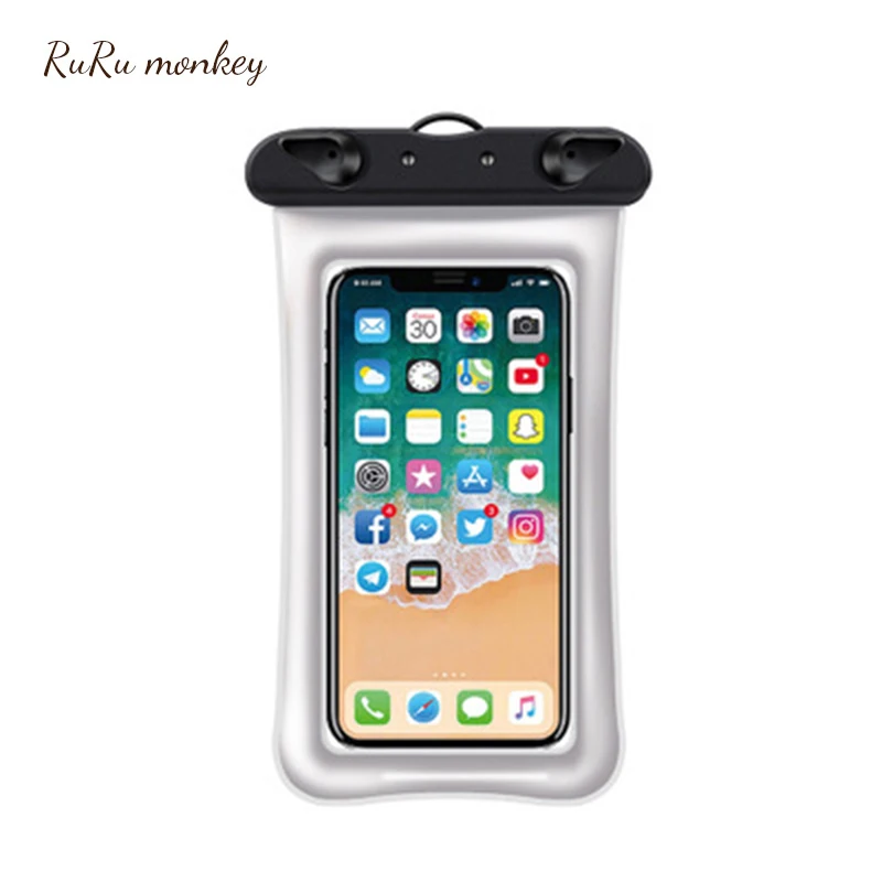 RURU обезьяна прозрачная сумка Tour Essential непромокаемая женская сотовый телефон Pocke