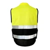 High Visibility Security Reflective Vest Pockets Design Reflective Vest Outdoor Traffic Safety Cycling Wear ► Photo 3/6