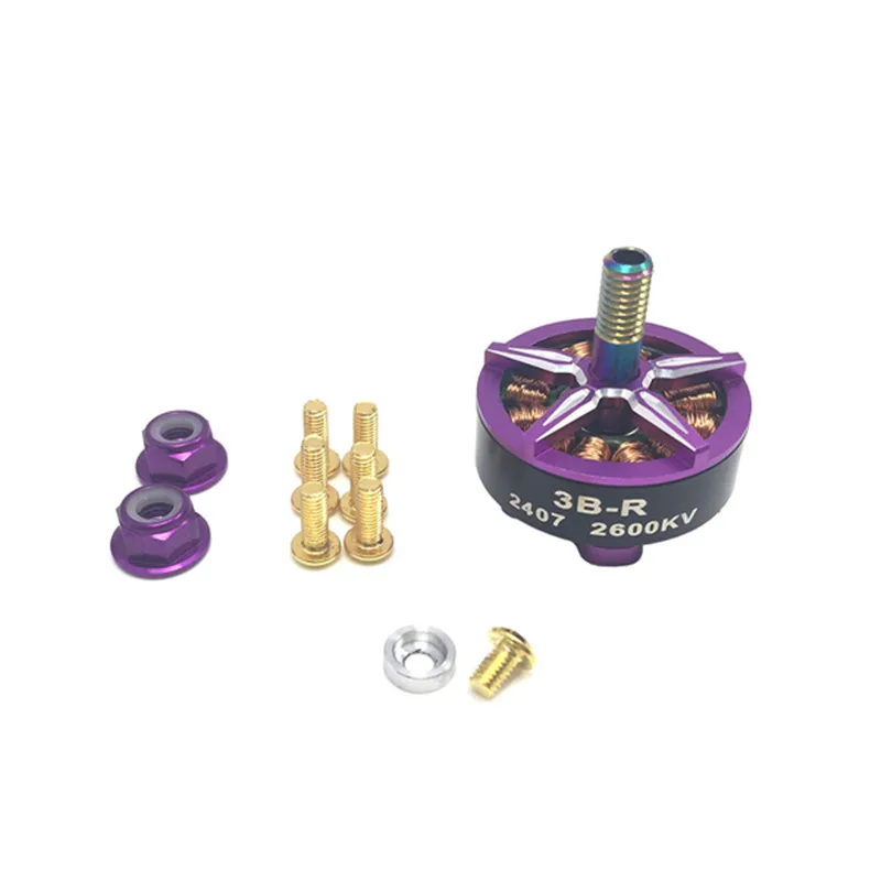 3B-R 2407 2600KV 2-5 S левая резьба бесщеточный двигатель для RC Quadcopter Racing FPV Drone Запчасти Аксессуары VS Racerstar