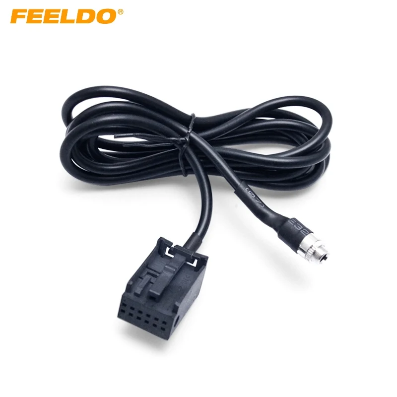Автомагнитола FEELDO вспомогательный аудиокабель Aux для Ford Focus 2 MK2 Mondeo Aadpter Wire # CT1406 20
