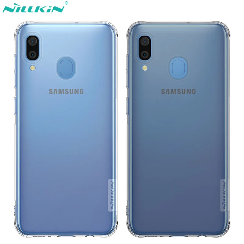 Мягкий ТПУ чехол Nillkin Nature для Samsung Galaxy A30 A50 A51 тонкий силиконовый прозрачный