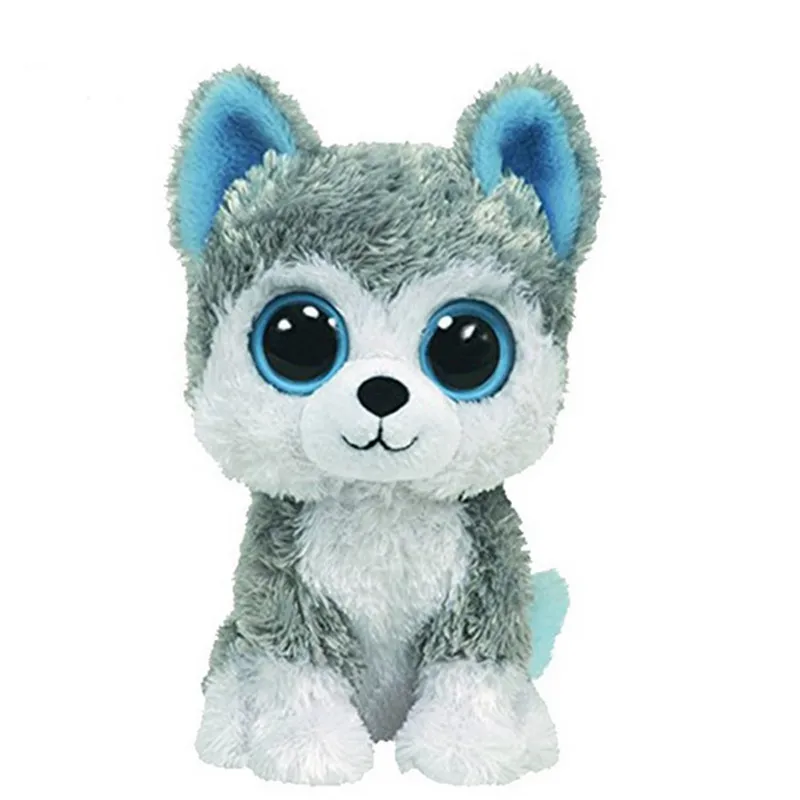 18 см Ty Beanie Boos большой средства ухода для век Собака Хаски плюшевые игрушки куклы чучело милые плюшевые игрушка детская игрушка