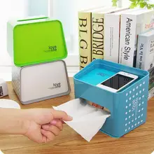 Цветной Настольный двойной тканевый ящик Push-pull насосный держатель для туалетной бумаги коробка для хранения