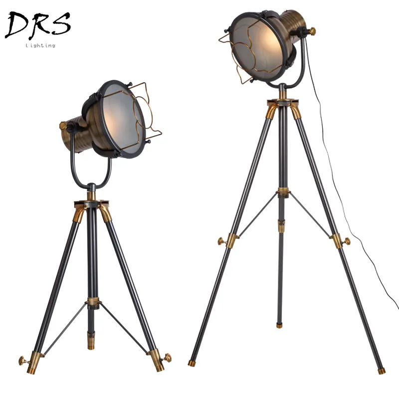 

Retro Industrial Tripod Led Floor Lights Living Room Tripod Standing Lamp Lampara De Pie Floor Lamps for Living Room Lampadaire