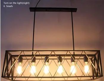 

retro vintage pendant lights industrial lighting Bar Kitchen iron Luminaire pendant lamp MING
